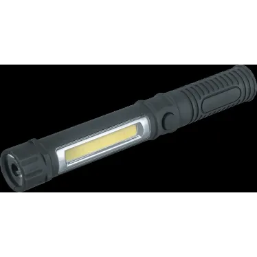 Фонарь светодиодный NPT-W05-3AAA 1Вт LED+1Вт COB LED пластик