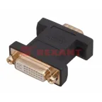 Переходник штекер VGA - гнездо DVI-I,,