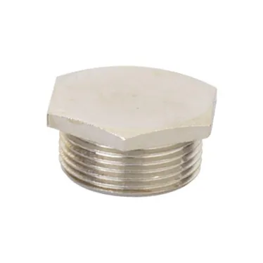 Заглушка M50x1.5 никелированная латунь