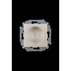 15 Розетка 2P без заземления 16А 250В винтовой зажим шампань