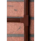 Угол T-образный (20х10) (4 шт) Plast под темное дерево