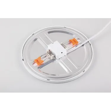 Светильник светодиодный ДВО-9w 4000K 720Лм slim белый с регулируемым монтажным диаметром (до 100мм)