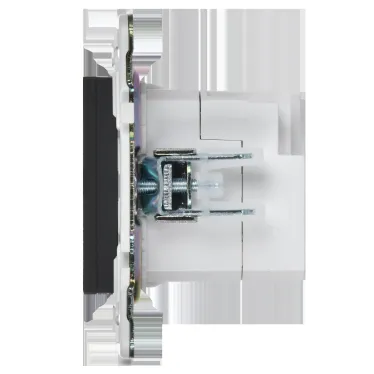 SKANDY Розетка USB A+C 18Вт SK-R13T титан IEK