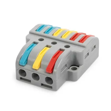 СМК ответвительная сечение 0,08 - 4 мм2 3-проводная 6 выводов серая (20 шт/уп) Промрукав