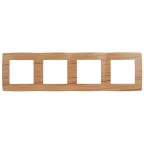 Рамка на 4 поста, Эра12, дуб, 12-5004-09