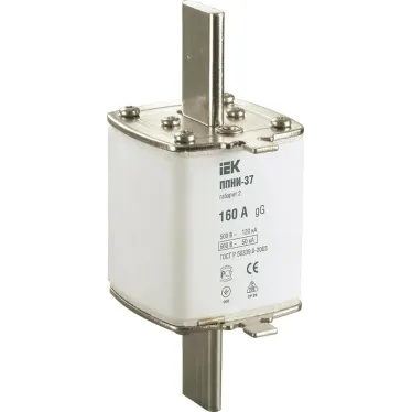 Плавкая вставка предохранителя ППНИ-37, габарит 2, 160А