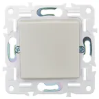 SKANDY Выключатель 1-клавишный 10А SK-V01Sh шампань IEK