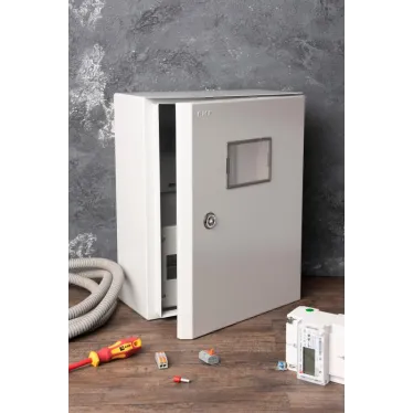 Щит учетный ЩУ-1/1-0 IP54 395x310x165 (ЩУРН-1/12) PROxima