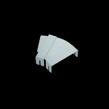 Крышка горизонтально-изменяемого угла 0-45 гр. 150 мм ПЛЮС HD