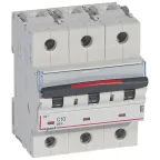 Выключатель автоматический трехполюсный 10А C DX3 36кА