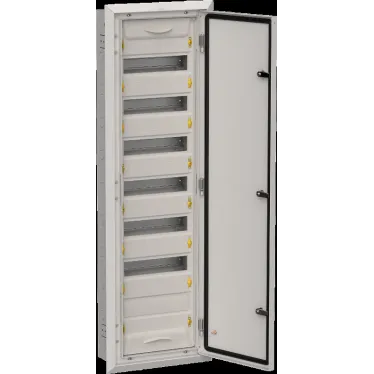 TITAN 5 Корпус металлический ЩРв-84 (1х84) 1130х365х130мм IP31 серый (одна дверь)