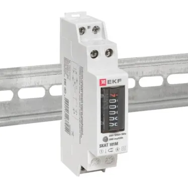 Счетчик электрической энергии модульный SKAT 101М/1 - 5(40) Ш Р M