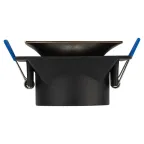 Встраиваемый светильник декоративный KL102 BK/GD MR16 GU5.3 черный золото