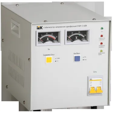 Стабилизатор напряжения однофазный 3 кВА СНИ1-3 кВА