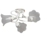 Светильник Бонни 131 бел.зол. (плафон П0472) НПБ 01-3х60-205 Е27 ИУ