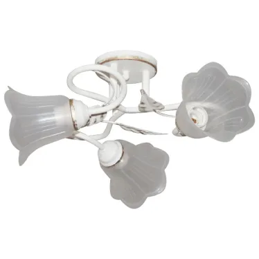 Светильник Бонни 131 бел.зол. (плафон П0472) НПБ 01-3х60-205 Е27 ИУ