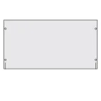 Панель сплошная 19 высота 7 U для шкафов CAE/CQE