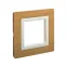 Рамка из натурального дерева, ''Avanti'', беленый дуб, 2 модуля