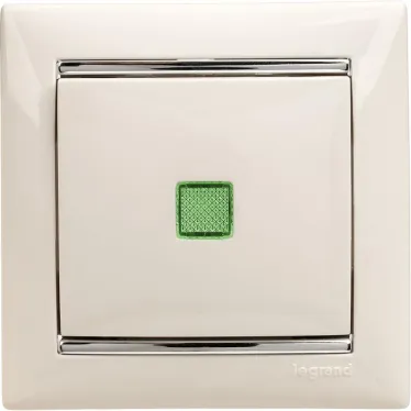 VALENA Рамка 1 пост жемчужная