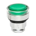 Механизм кнопки исполнительный XB4 зеленый плоский возвратный без фиксации с подсветкой PROxima