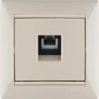 VALENA Рамка 1 пост слоновая кость