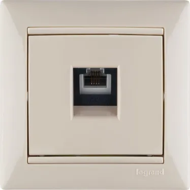 VALENA Рамка 1 пост слоновая кость