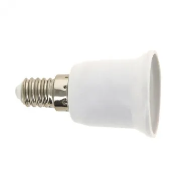 Переходник E14-E27 белый PROxima