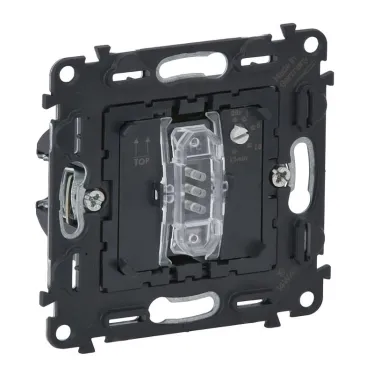 Valena IN MATIC Выключатель с выдержкой времени 2-канальный освещение 250Вт/вентиляция 250ВА с нейтралью винтовые зажимы