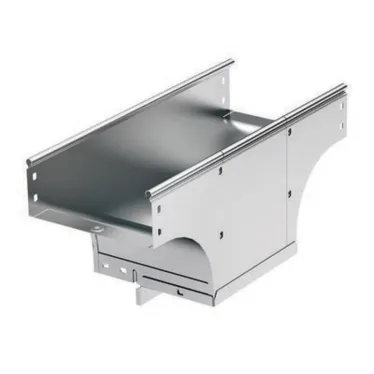 Ответвитель TDSA Т-образный вертикальный 200/300 в комплекте с крепежными элементами и соединительными пластинами