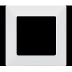 Valena LIFE Рамка 1 пост белая универсальная