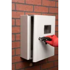 Щит учетный ЩУ-1/1-0 IP54 395x310x165 (ЩУРН-1/12) PROxima