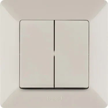 Valena LIFE Рамка 1 пост слоновая кость универсальная