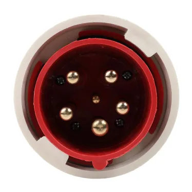 Вилка кабельная 035-63А-6h-380AC-3P+PE+N-IP67