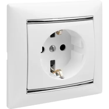 VALENA Рамка 1 пост жемчужная