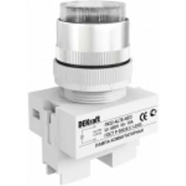 Лампа ALTE d22мм бел.неон 220В DEKraft