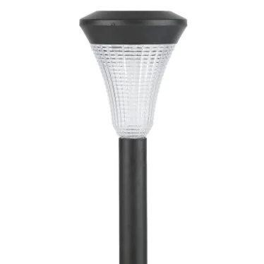 Садовый светильник на солнечной батарее, пластик, черный, 31 см SL-PL31