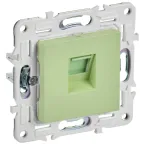 SKANDY Розетка компьютерная RJ45 кат.5E SK-K01G мятный IEK