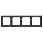 Стокгольм Рамка 4-местная черная