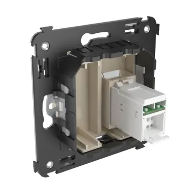 Avanti Розетка RJ-45 в стену 5e одинарная ''Ванильная дымка ''