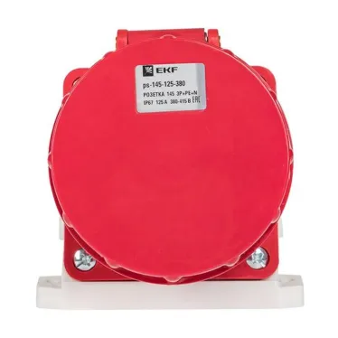 Розетка 145 3Р+РЕ+N 125А 380В IP67