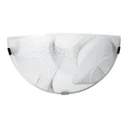 Светильник Бриз 3002 НББ 21-60 М19 глянцевый белый кл.штамп металлик ИУ