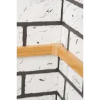 Угол внутренний (25х16) (4 шт) Plast под светлое дерево