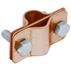 Зажим соединительный параллельный пруток-стержень медь