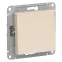 ATLASDESIGN 1-клавишный ВЫКЛЮЧАТЕЛЬ 2-полюсный, 10А, мех., БЕЖЕВЫЙ