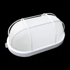 Светильник ЖКХ под лампу 1хE27 AC 220В IP54 овал 105х85х212мм с решеткой max 60Вт НБП Gauss