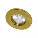 Светильник ИВО-50w 12в G5.3 золото