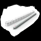 Светильник промышленный линейный ДСП 36 Вт 3960 лм 6500К AC 220В IP65 1200х76х66мм ССП-176 матовый сквозная проводка соеденяется в линию с БАП 1ч EVO Gauss