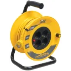 Удлинитель силовой 4 розетки шнур 20м ПВС 3x1 УК20 с термозащитой