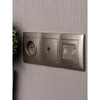 Валенсия Рамка 3-местная кашемир