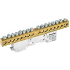 TEKFOR Шина L фаза неизолированная на универсальном держателе 8х12-16-Ср IEK